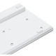 Клавиатура Oklick 500M белый USB slim Multimedia  [1061586]