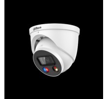 DAHUA DH-IPC-HDW3849HP-AS-PV-0280B-S5 Уличная купольная IP-видеокамера TiOC с ИИ и активным сдерживанием 8Мп; 1/2.7” CMOS; объектив 2.8мм, видеоаналитика, ИК 30м, LED 30м, IP67, корпус: металл