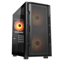 Cougar Uniface Mini RGB  2x140mm + 1x120mm ARGB Fan, ARGB Fan Hub, без БП, черный, mATX