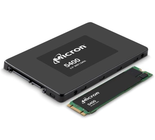 Твердотельный накопитель Micron 5400MAX 960GB SATA 2.5" 3D TLC R540/W520MB/s MTTF 3М 95000/65000 IOPS 5 DWPD SSD Enterprise Solid State Drive, 1 year, OEM (MTFDDAK960TGB-1BC1ZABYY)