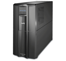 Источник бесперебойного питания APC Smart-UPS 3000VA/2700W, Line-Interactive, LCD, Out: 220-240V 8xC13 (4-Switched) 1xC19, SmartSlot, EPO, HS User Replaceable Bat, Black, 1 year warranty (REP: SMT3000I) (SMT3000IC)