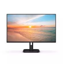 Монитор 23,8" Philips 24E1N1100A 1920x1080, WLED, 16:9, IPS, 250cd, 1300:1, MID, 4ms, 178/178, VGA, HDMI, 100Hz, Speakers, Tilt, Внеш, VESA, Black, 2y (24E1N1100A/01)