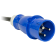 Блок розеток с функцией управления каждой розеткой серия STD, 20xC13, 4xC19, вход IEC60309 32A (2P+PE)