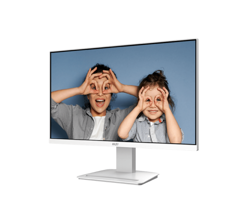 Монитор MSI PRO MP2412W 23.8" 16:9 FHD(1920x1080) VA Flat,1ms(MPRT),4000:1,100M:1,300nit,178/178,HDMI 1.4,Tilt,VESA,100Hz,White,1y war-ty (9S6-3BA9CH-072)