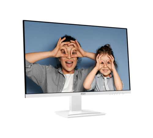 Монитор MSI PRO MP273QW E2 27" 16:9 WQHD(2560x1440)IPS Flat,1ms(MPRT),1300:1,100M:1,400nit,178/178,2xHDMI ,1xDP,Tilt,VESA,100Hz,1y w-ty, White (9S6-3PB69H-054)