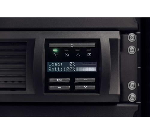APC Smart-UPS, Line Interactive, 1500VA, Rackmount 2U, 230V, 4x IEC C13 outlets, SmartConnect Port+SmartSlot, AVR, LCD