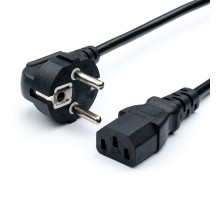 Кабель питания GoPower евровилка CEE 7/7-C13 1.8м ПВХ 0.75мм черный (1/10/160) GoPower CEE 7 / 7-C13 1.8 м (00-00024054)