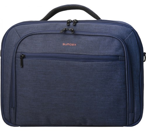 Сумка для ноутбука 16" Sumdex PON-351BU синий нейлон/полиэстер Сумка для ноутбука 16" Sumdex PON-351BU синий нейлон/полиэстер