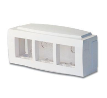 Коробка установочная под BRAVA 6мод. (для кабель-канала 70х22/90х25/TMC) DKC 09221