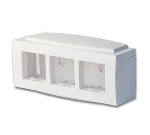 Коробка установочная под BRAVA 6мод. (для кабель-канала 70х22/90х25/TMC) DKC 09221