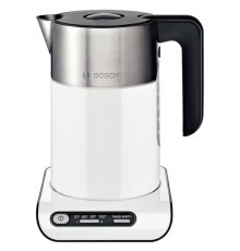 Чайник электрический Bosch TWK8611P 1.5л. 2400Вт белый/серебристый (корпус: нержавеющая сталь)