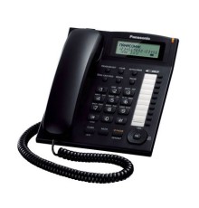 Телефон проводной Panasonic KX-TS2388RUB черный