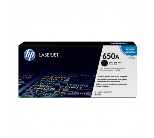 Тонер-картридж HP CE270A Тонер-картридж HP CE270A