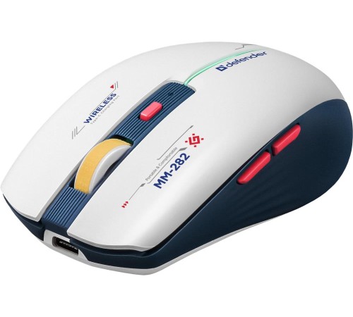 Мышка WRL GAMING DILA MM-282 52282 LED,6D,1800DPI DEFENDER