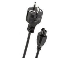 Telecom TP022-1.8-BK Кабель питания для ноутбуков, 3-pin, с заземлением, 220V (Европейский стандарт)1,8m