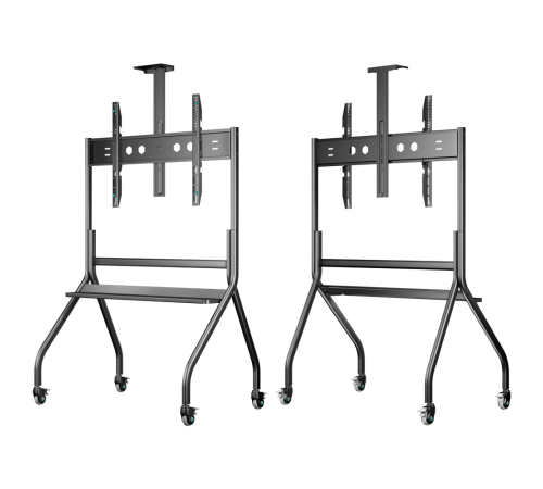 ONKRON стойка для телевизора с кронштейном 60"-120", мобильная, чёрная TS2080