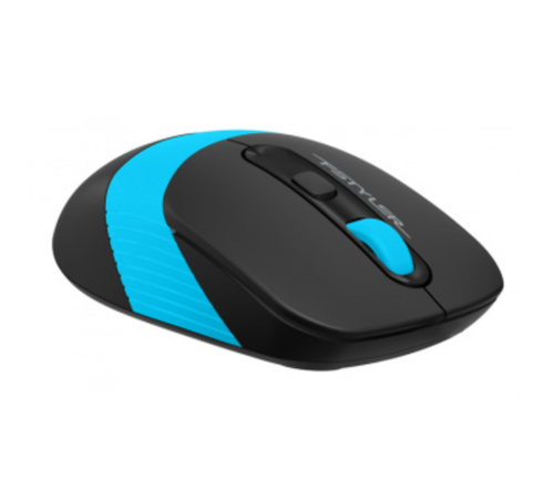 Мышь A4Tech Fstyler FG10S черный/синий оптическая (2000dpi) silent беспроводная USB для ноутбука (4b Мышь A4Tech Fstyler FG10S черный/синий оптическая (2000dpi) silent беспроводная USB для ноутбука (4b
