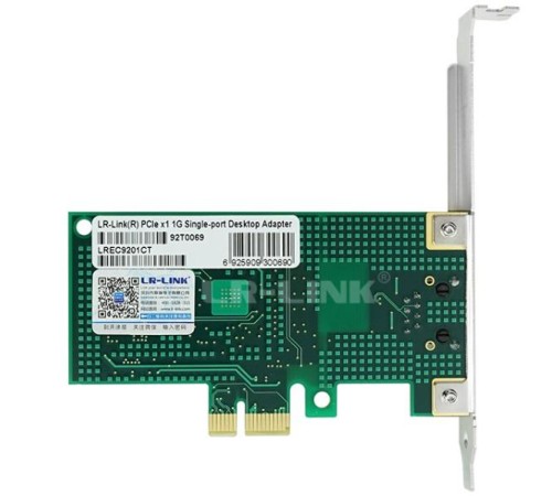 Сетевой адаптер PCIE 10/100/1000MBPS LREC9201CT LR-LINK