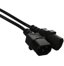 VCOM CE001-CU0.5-1.8 Кабель монитор - компьютер 220V (UPS -> устройство) <VDE> 3G*0.5mm2 , 1.8м
