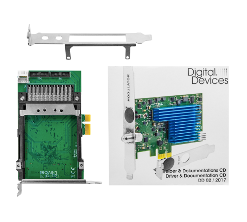 Карта расширения 2 CI интерфейса PCIe Карта расширения 2 CI интерфейса PCIe