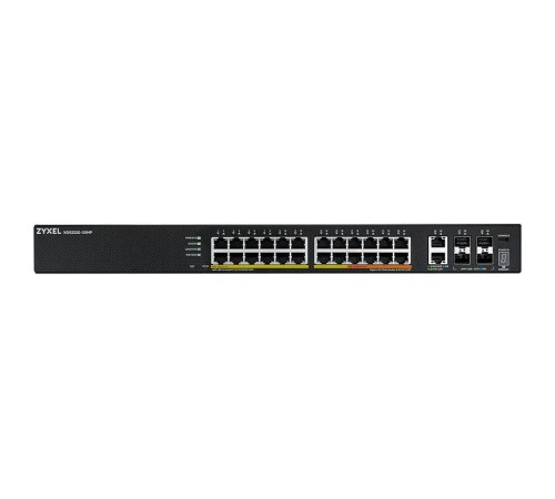 L3 Access коммутатор Zyxel NebulaFlex Pro XGS2220-30HP, rack 19", 24xRJ-45: 1G PoE+ (8 из них PoE++), 2xRJ-45: 1/2.5/5/10G PoE++, 4xSFP+, бюджет PoE 400 Вт (XGS2220-30HP-EU0101F) L3 Access коммутатор Zyxel NebulaFlex Pro XGS2220-30HP, rack 19", 24xRJ-45: 1G PoE+ (8 из них PoE++), 2xRJ-45: 1/2.5/5/10G PoE++, 4xSFP+, бюджет PoE 400 Вт (XGS2220-30HP-EU0101F)