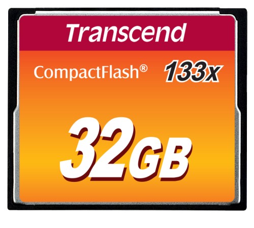 Карта памяти Transcend CompactFlash 133 32GB (TS32GCF133)