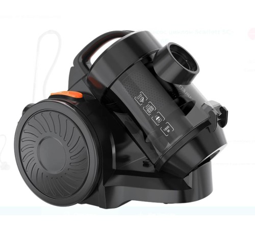Пылесос SCARLETT Capacity 2 л черный Weight 3.2 кг SC-VC80C65 Пылесос SCARLETT Capacity 2 л черный Weight 3.2 кг SC-VC80C65