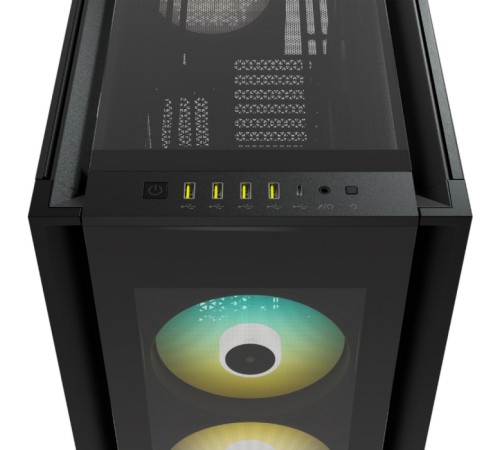 iCUE 7000X RGB CC-9011226-WW Full-Tower ATX,  black,Tempered Glass   (639435)