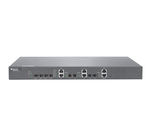 OLT BDCOM 3310 с 4 портами GEPON (SFP), 2 комбо-портами, 2хSFP, 2хRJ-45, 2 БП АC, FEC