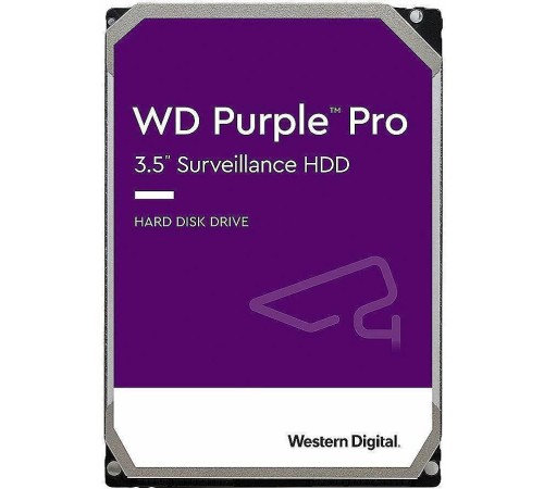 Жесткий диск WESTERN DIGITAL Purple 2Тб 256 Мб 5400 об/мин 3,5" WD23PURZ