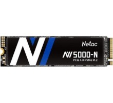 Ssd накопитель Netac SSD NV5000-N 500GB PCIe 4 x4 M.2 2280 NVMe 3D NAND, R/W up to 4800/2700MB/s, TBW 320TB, without heat sink (NT01NV5000N-500-E4X)