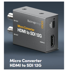 Конвертер микро HDMI в SDI 12G