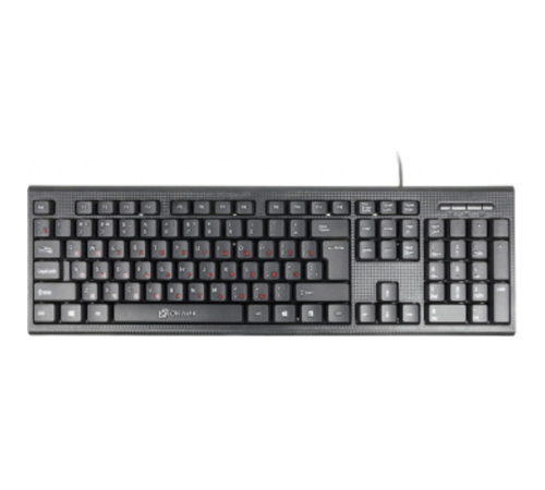 Клавиатура Oklick 120M черный USB [1083044]