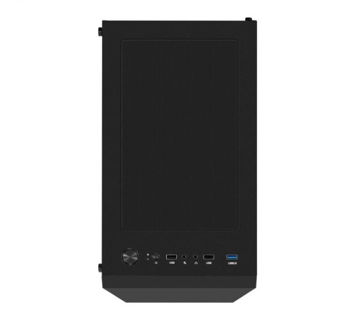 Exegate EX295765RUS Корпус Miditower ExeGate EVO-8227 (ATX, без БП, 2*USB+1*USB3.0+HD Audio, черный, 3 вент. с RGB подсветкой, боковая панель - закаленное стекло)
