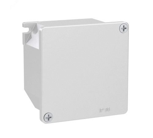 Dkc 65300 Коробка ответвительная алюминиевая окрашенная,IP66, RAL9006, 90х90х53мм Dkc 65300 Коробка ответвительная алюминиевая окрашенная,IP66, RAL9006, 90х90х53мм