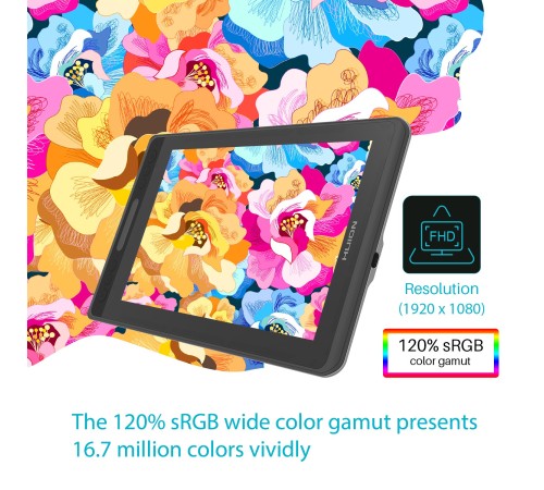 Интерактивный дисплей Huion KAMVAS Pro 12
