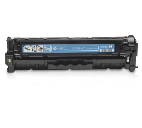 Картридж лазерный HP 312A CF381AC голубой (2400стр.) для HP CLJ Pro M476