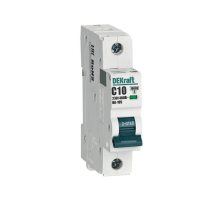 Выключатель автоматический модульный 1п C 10А 10кА ВА-105 DEKraft 13152DEK