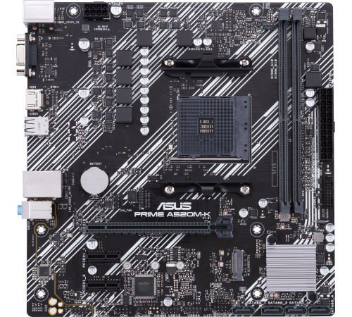 Материнская плата ASUS PRIME A520M-K (90MB1500-M0EAY0) Материнская плата ASUS PRIME A520M-K (90MB1500-M0EAY0)