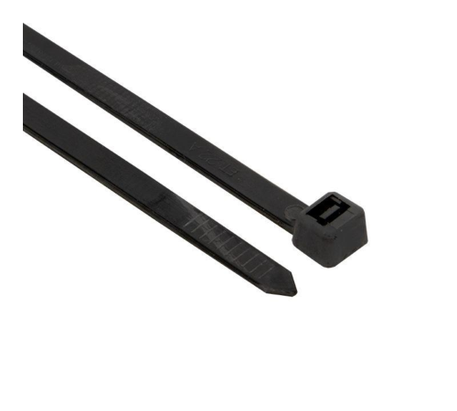 EKF plc-cb-4.8x300 Хомут нейлоновый черный (4,8х300) (100шт.) EKF Basic