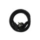 VCOM CE021-CU1.5-1.8 Кабель компьютер --> розетка 220V ( угловая Евровилка) <VDE> 3G*1.5mm2 , 1,8м