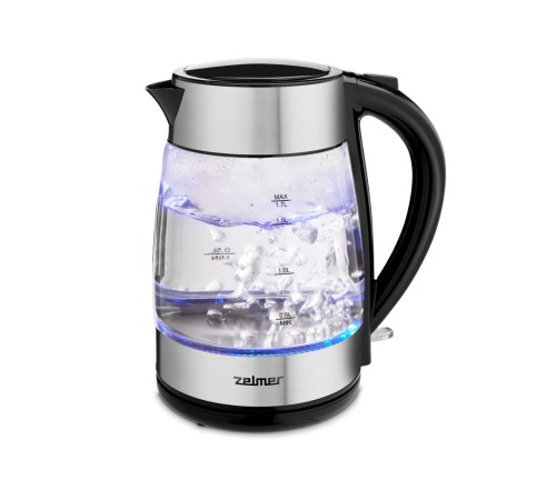 Чайник ZCK8011 GLASS/INOX ZELMER
