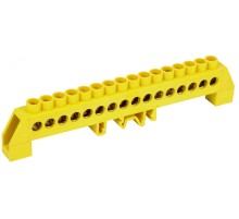 Iek YNN10-812-16DP-K05 Шина PE "земля" в комб DIN-изол"Стойка" ШНИ-8х12-16-КС-Ж ИЭК