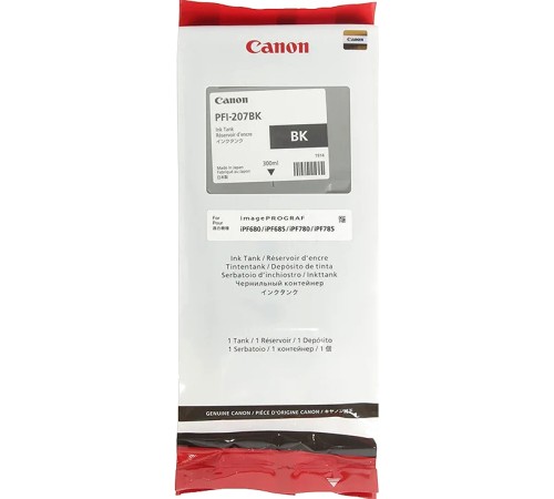 Картридж Canon PFI-207BK (8789B001) Картридж Canon PFI-207BK (8789B001)