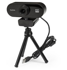 Exegate EX287380RUS Веб-камера ExeGate Stream C940 2K T-Tripod (матрица 1/3" 5Мп, 2560x1440, 30fps, 4-линзовый объектив, ручной фокус, USB, микрофон с шумоподавлением,поворотное крепление