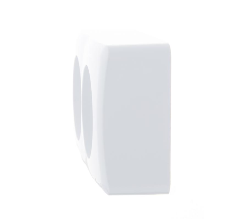 Розетка 2-м ОП Viola 16А IP20 без заземл. бел. LEZARD 751-0200-128