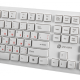 Клавиатура Oklick 505M белый USB slim {1196547}