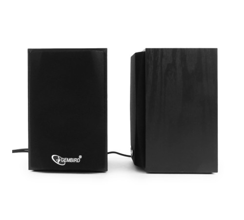 Акустич. система 2.0 Gembird SPK-201 {МДФ, черный ,2х2,5 Вт,USB-питание}