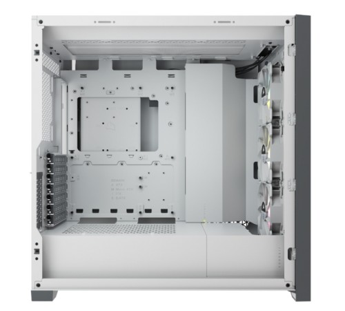 iCUE 5000X RGB CC-9011233-WW Mid-Tower, white, Tempered Glass (650393)