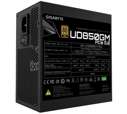 Блок питания Gigabyte 850Вт [GP-UD850GM PG5]